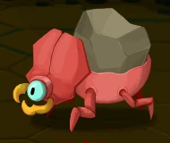 スレスパ2 魔窟の通常「ボウルバグ(岩)」